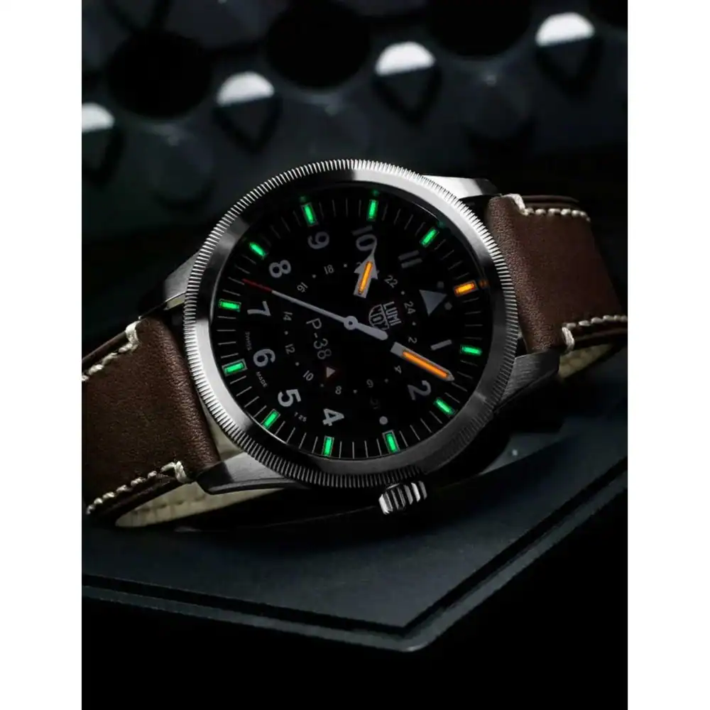 Reloj Luminox P-38 Air Pilot GMT XA.9521 42mm