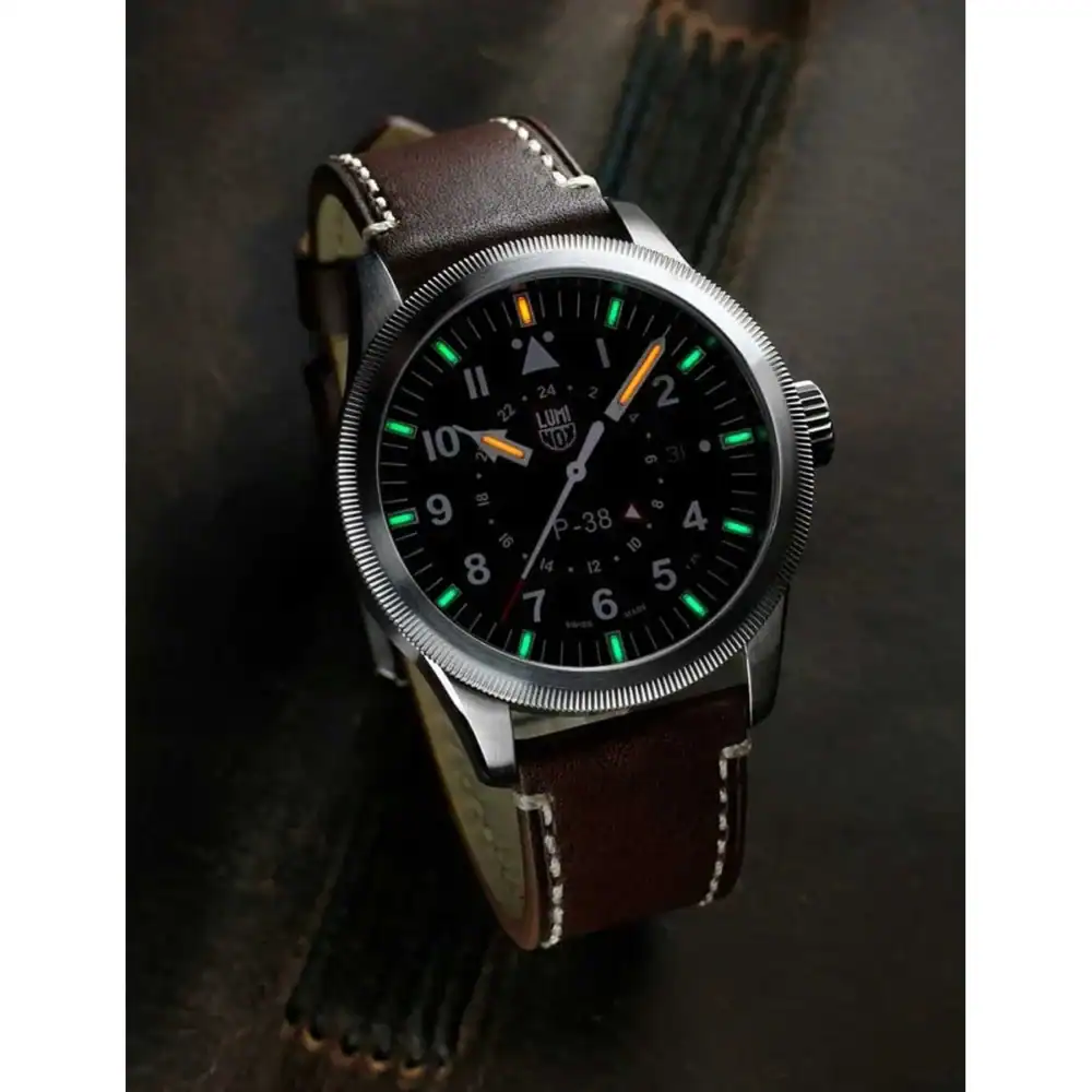 Reloj Luminox P-38 Air Pilot GMT XA.9521 42mm