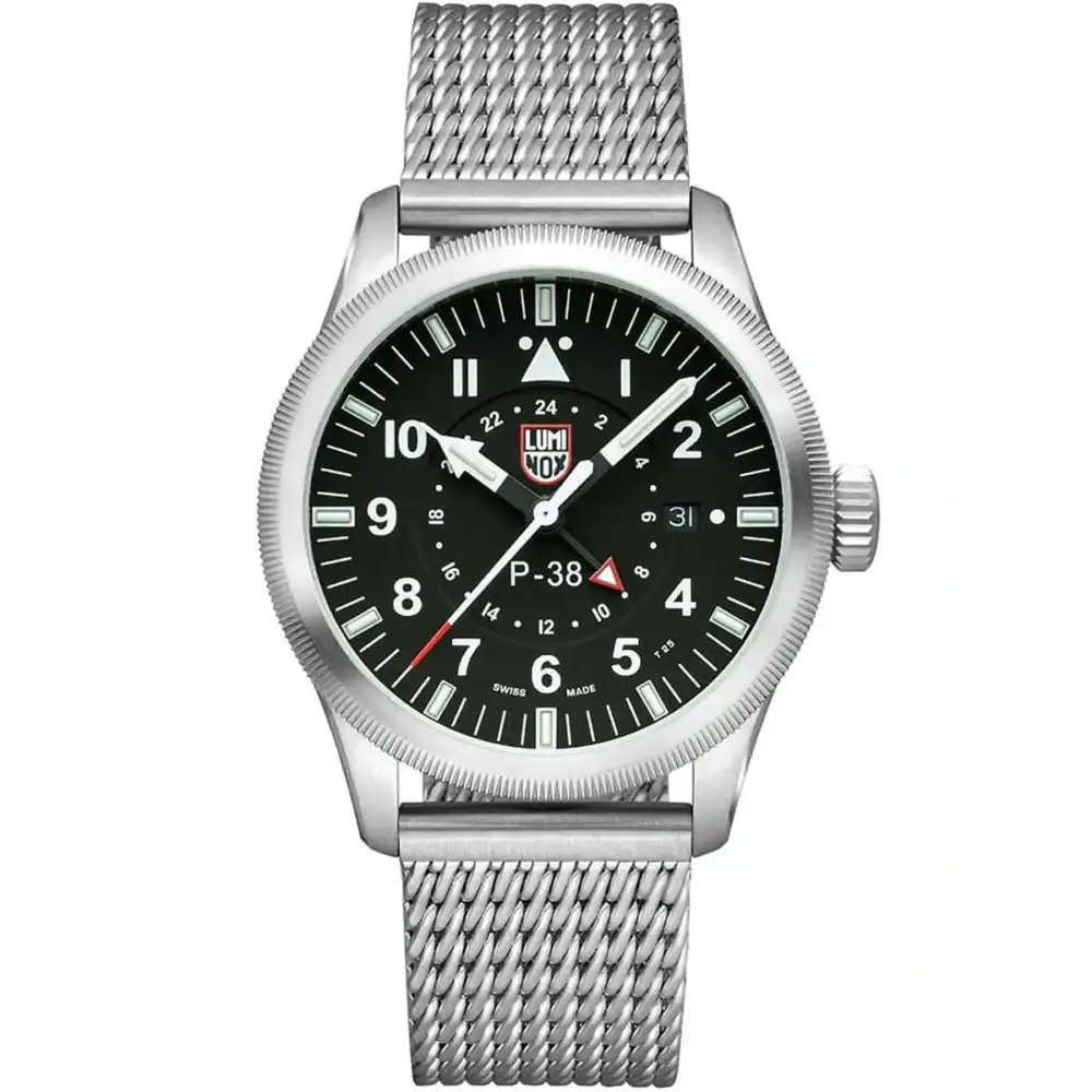 thearwatches-reloj-luminox-mid-41605 Reloj Luminox P-38 Air Pilot GMT XA.9522 42mm