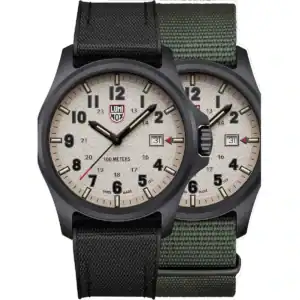 thearwatches-reloj-luminox-mid-43147 Reloj Luminox Atacama Field Carbonox Set + 2. strap XL.1971.SET 43mm