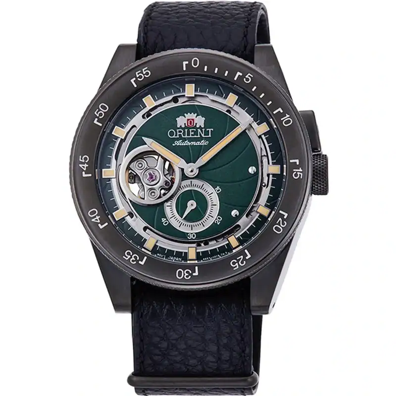 Reloj Orient Retro Future Camera Automatic 41mm Verde RA-AR0202E10B
