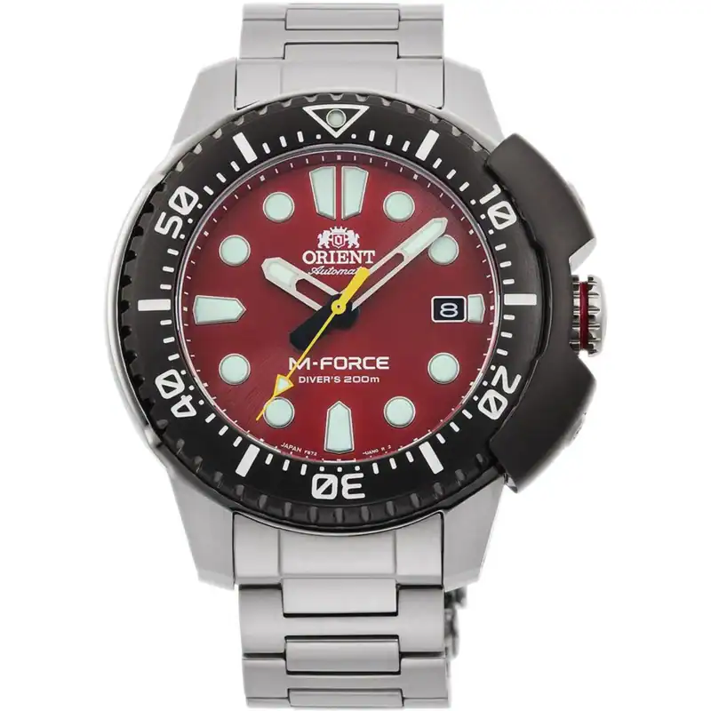 thearwatches-reloj-orient-mid-32971 Reloj Orient M-Force automatic 45mm Rojo RA-AC0L02R00B
