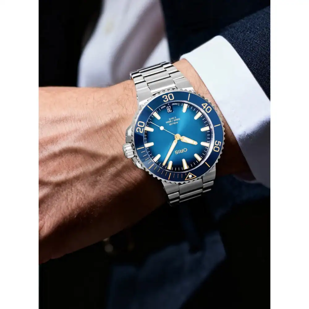 Reloj Oris Aquis Date 41.5mm 01 400 7769 4125-07 8 22 09PEB