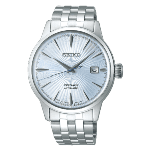 thearwatches-reloj-seiko-SRPE19J1 Reloj Seiko Presage Cocktail Time "Skydiving Ice Blue" SRPE19J1