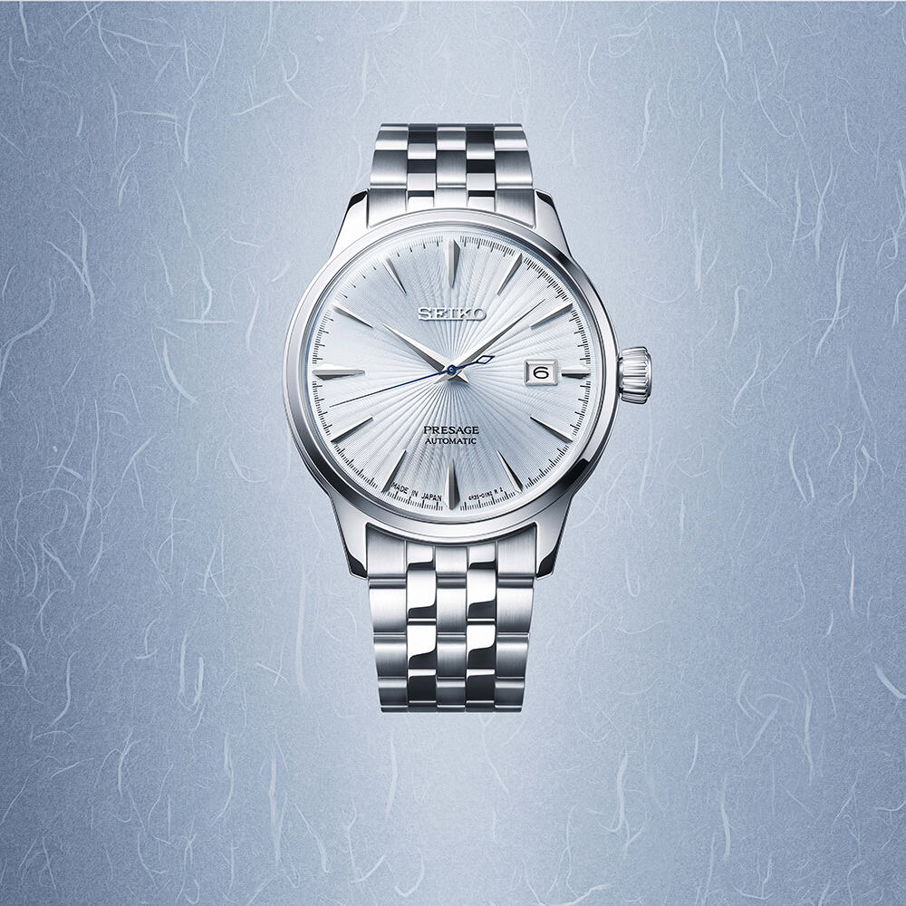thearwatches-reloj-seiko-SRPE19J1_2 Reloj Seiko Presage Cocktail Time "Skydiving Ice Blue" SRPE19J1