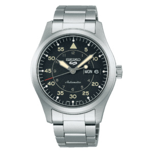 thearwatches-reloj-seiko-SRPH27K1 Reloj Seiko 5 Sports Flieger Military Black SRPH27K1