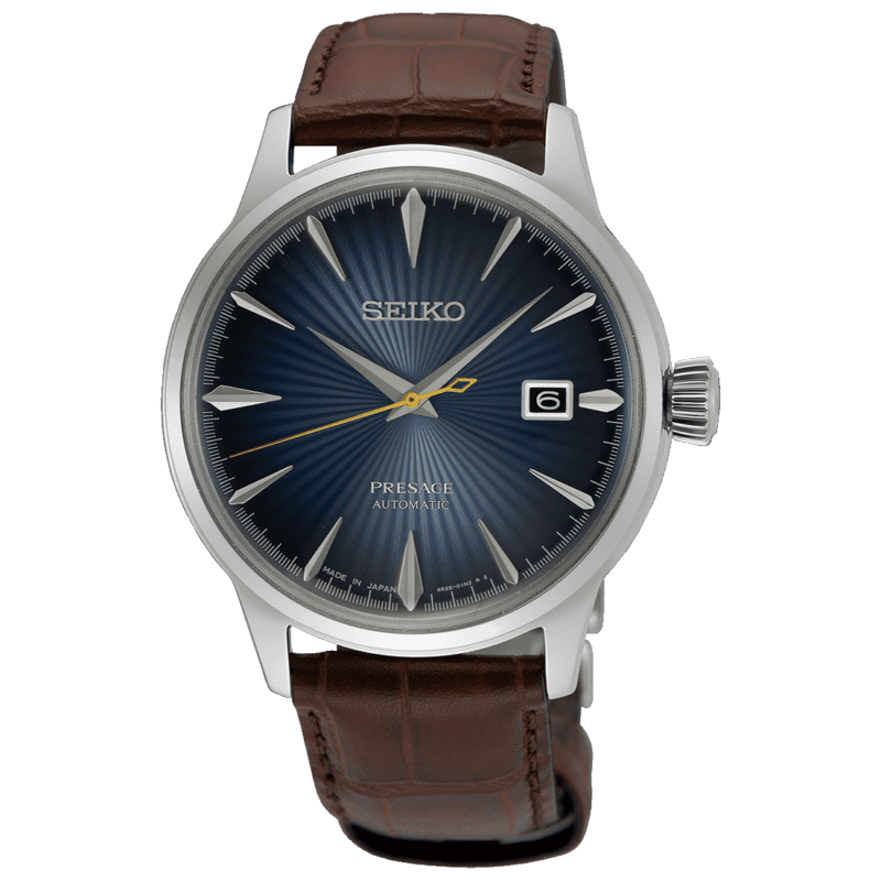thearwatches-reloj-seiko-SRPK15K1 Reloj Seiko Presage Cocktail Time "Midnight Blue Moon" SRPK15K1