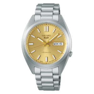 thearwatches-reloj-seiko-SRPL59K1 Reloj SEIKO 5 Sport SNXS Series Gold Cufflinks SRPL59K1