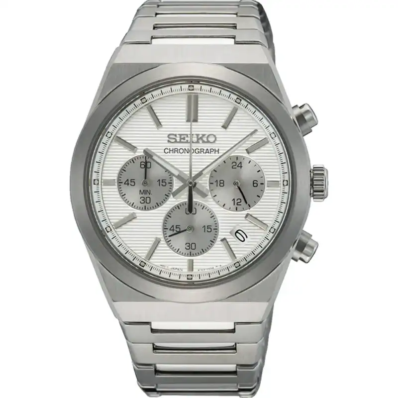 thearwatches-reloj-seiko-SSB451P1 Reloj Seiko Neo Chronograph Quartz Silver SSB451P1