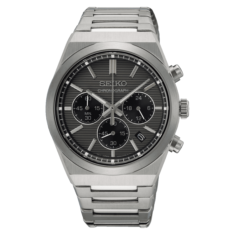 thearwatches-reloj-seiko-SSB455P1 Reloj Seiko Neo Chronograph Quartz Grey SSB455P1