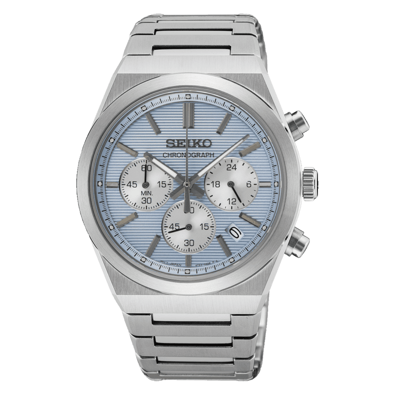 Reloj Seiko Neo Chronograph Quartz Blue SSB459P1