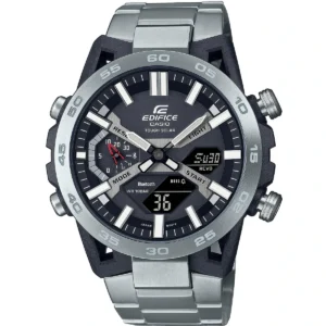 Reloj Casio Edifice Esfera Gris Solar 48mm ECB-2000D-1AEF