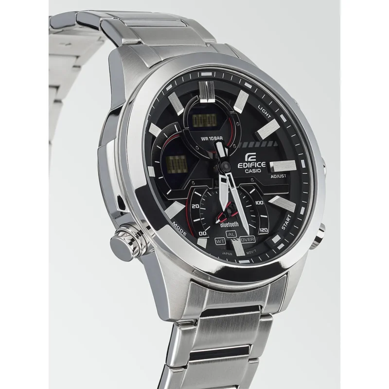 Reloj Casio Edifice Esfera Gris Solar 48mm ECB-30D-1AEF