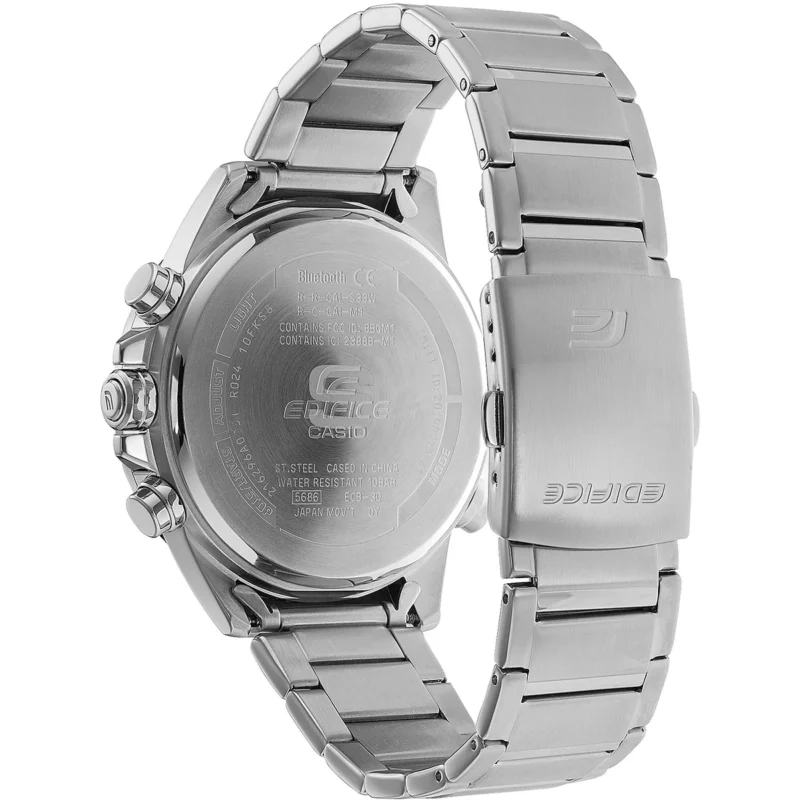 Reloj Casio Edifice Esfera Gris Solar 48mm ECB-30D-1AEF