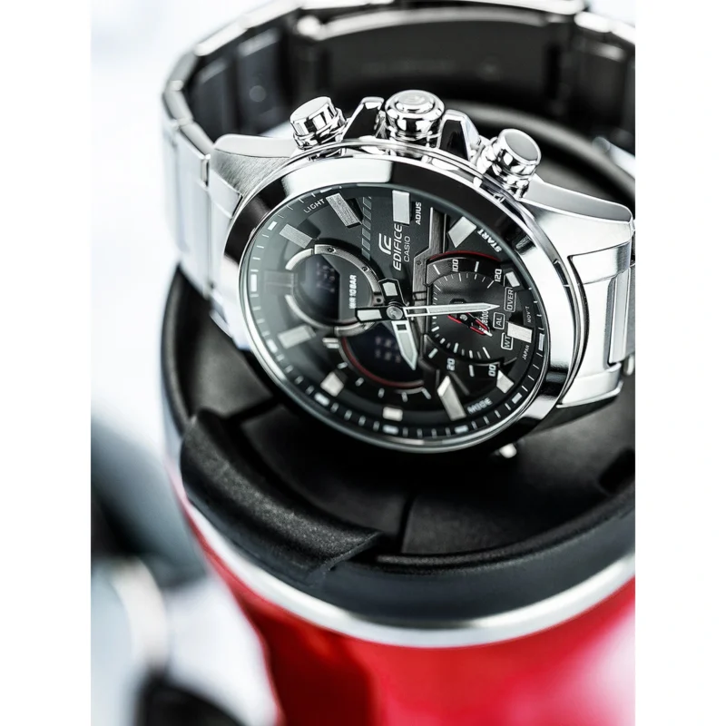 Reloj Casio Edifice Esfera Gris Solar 48mm ECB-30D-1AEF