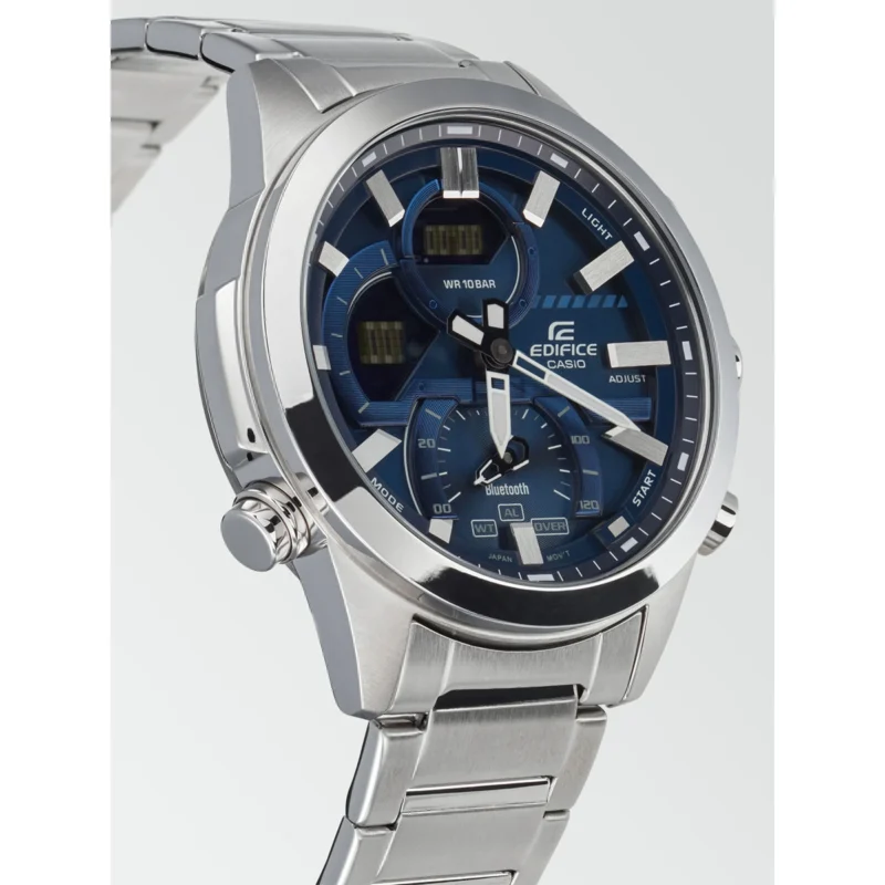 Reloj Casio Edifice Esfera Azul Solar 48mm ECB-30D-2AEF