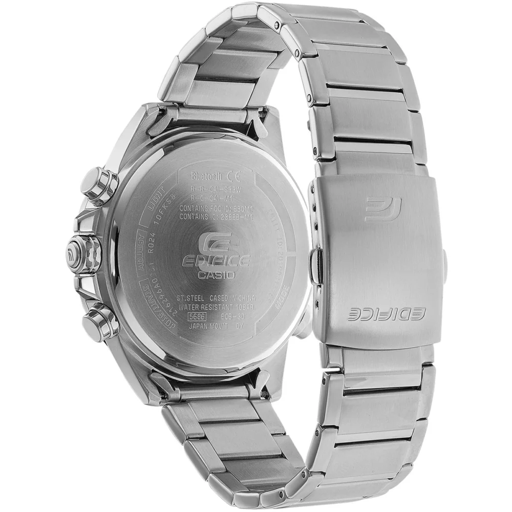 Reloj Casio Edifice Esfera Azul Solar 48mm ECB-30D-2AEF