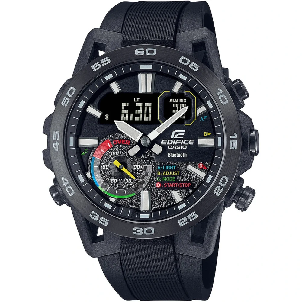 Reloj Casio Edifice Esfera Negra Bluetooth 48mm ECB-40MP-1AEF