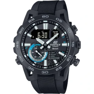 Reloj Casio Edifice Esfera Negra Bluetooth 48mm ECB-40PB-1AEF