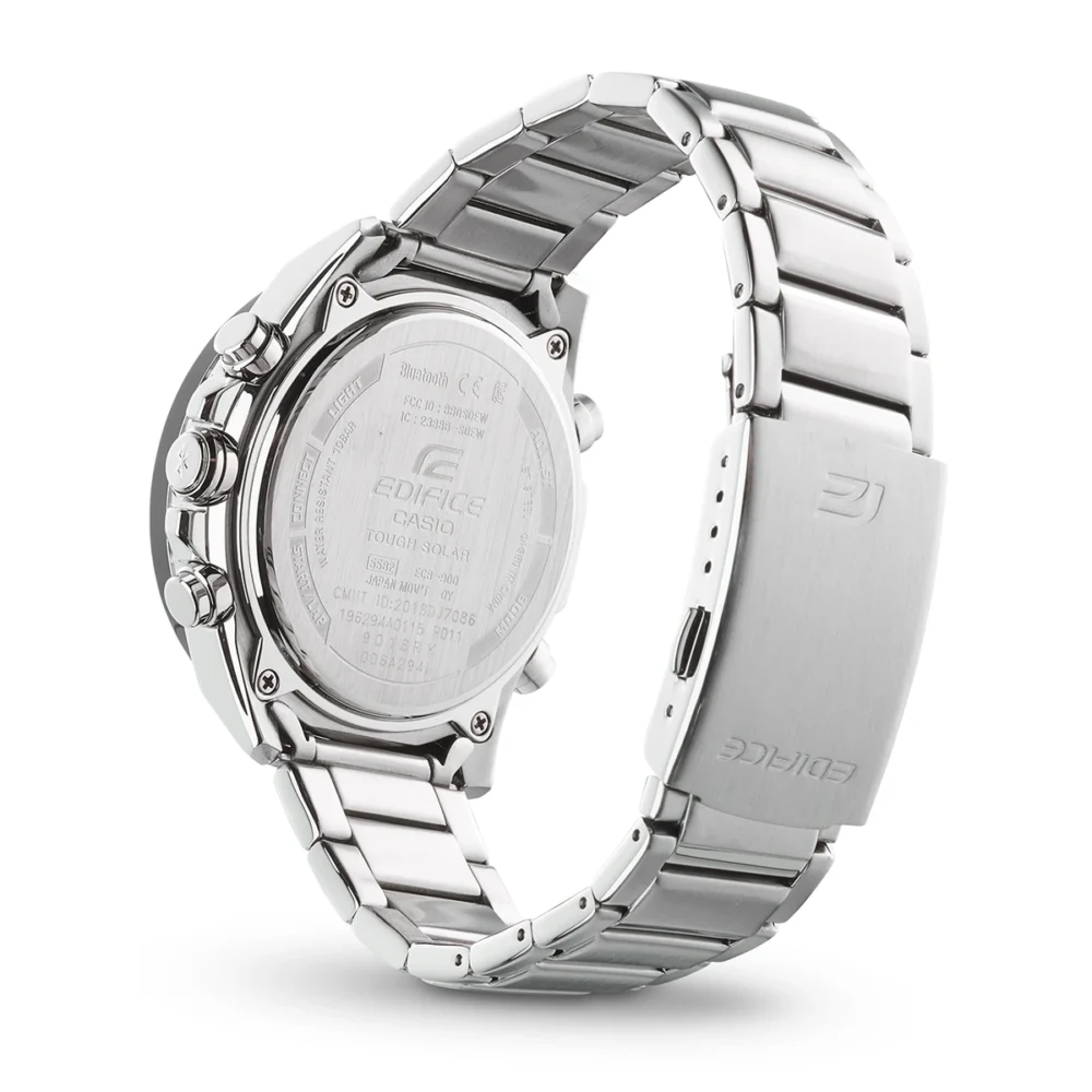 Reloj Casio Edifice Esfera Negra Solar 46mm ECB-900DB-1AER