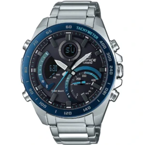 Reloj Casio Edifice Esfera Negra Solar 48mm ECB-900DB-1BER