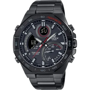 Reloj Casio Edifice Esfera Negra Solar 48mm ECB-950DC-1AEF