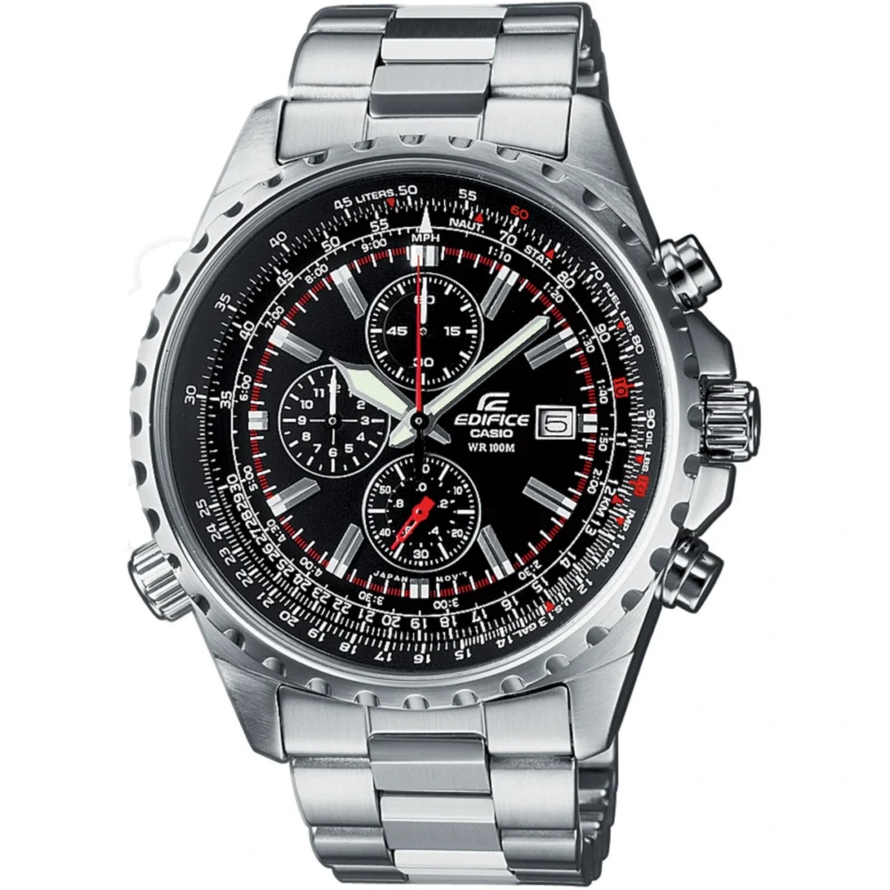 thearwatches-reloj-casio-ef-527d-1avef-1.webp Reloj Casio Edifice Esfera Negra Cronógrafo 46mm EF-527D-1AVEF