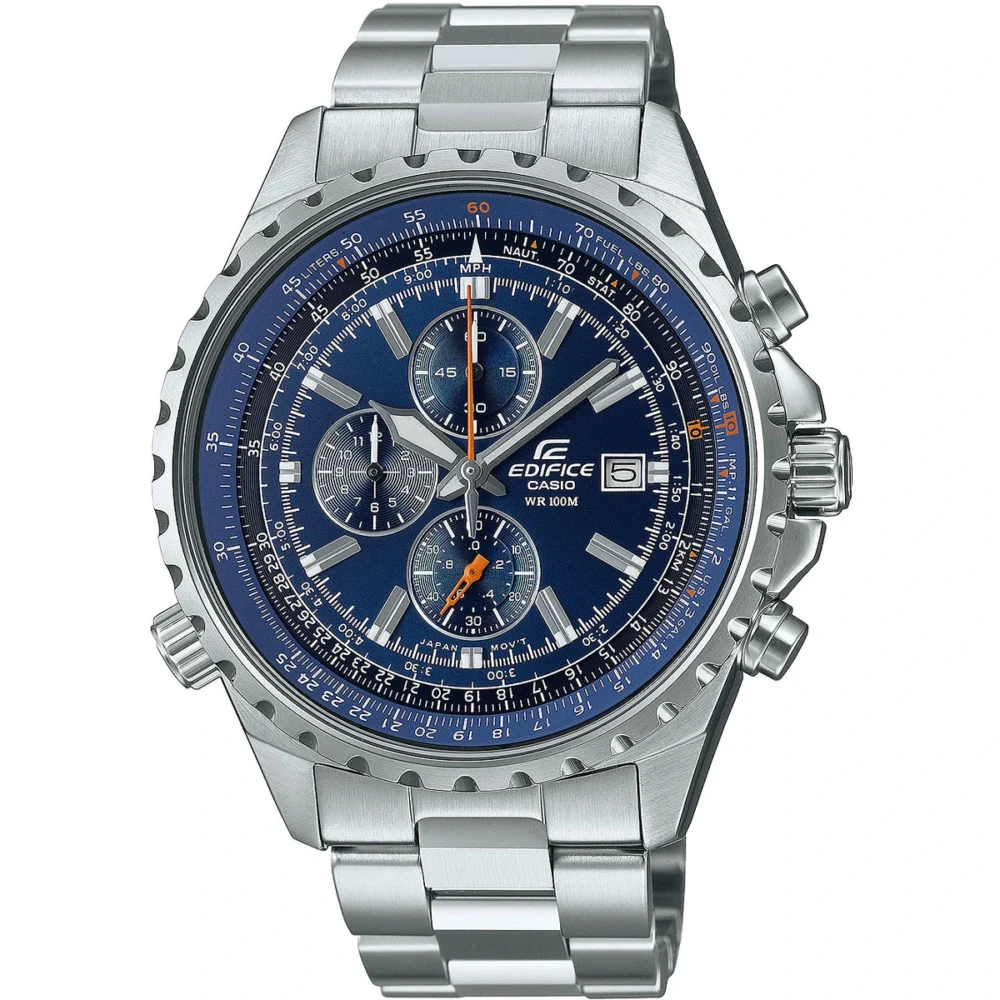 Reloj Casio Edifice Esfera Azul Cronógrafo 44mm EF-527D-2AVUEF