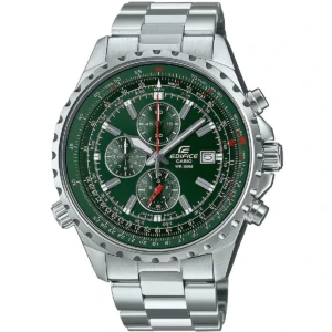 Reloj Casio Edifice Esfera Verde Cronógrafo 44mm EF-527D-3AVUEF