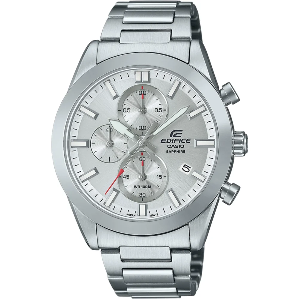 thearwatches-reloj-casio-efb-710d-7avuef-1.webp Reloj Casio Edifice Esfera Plateada Cronógrafo 41mm EFB-710D-7AVUEF