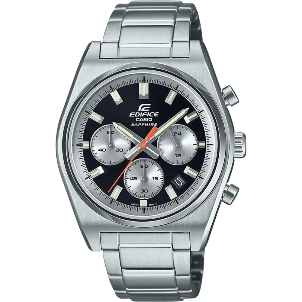 Reloj Casio Edifice Esfera Negra Cronógrafo 47mm EFB-730D-1AVUEF