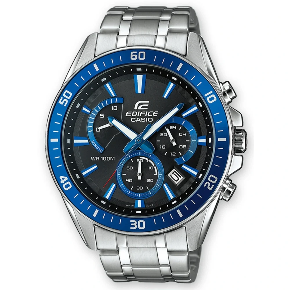 thearwatches-reloj-casio-efr-552d-1a2vuef-1.webp Reloj Casio Edifice Esfera Azul Cronógrafo 45mm EFR-552D-1A2VUEF
