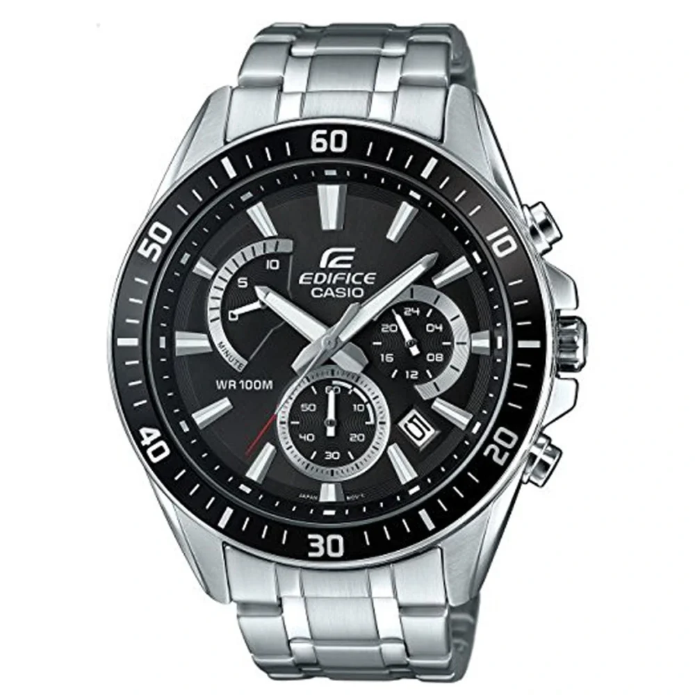 thearwatches-reloj-casio-efr-552d-1avuef-1.webp Reloj Casio Edifice Esfera Negra Cronógrafo 45mm EFR-552D-1AVUEF