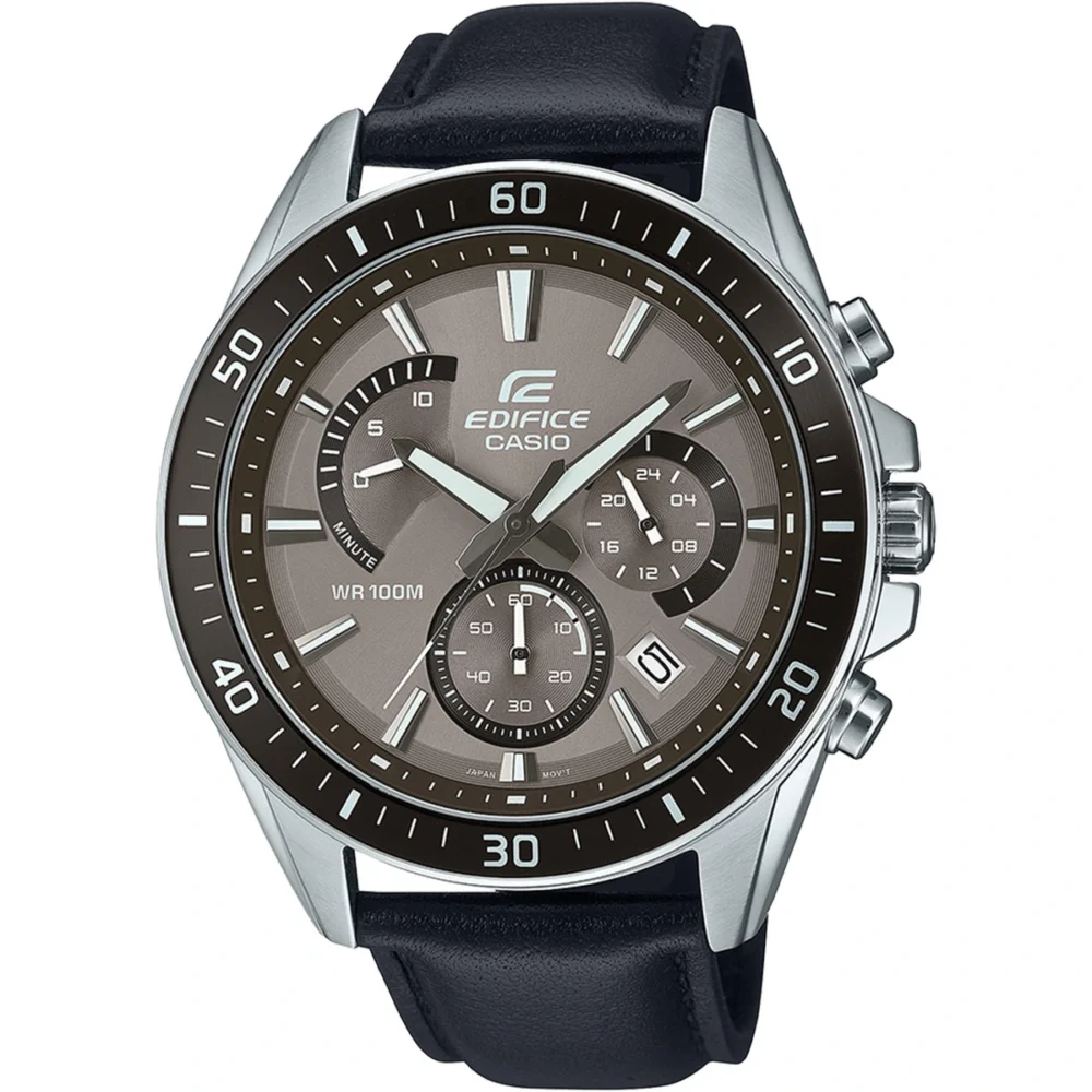Reloj Casio Edifice Esfera Marrón Cronógrafo 47mm EFR-552L-5AVUEF