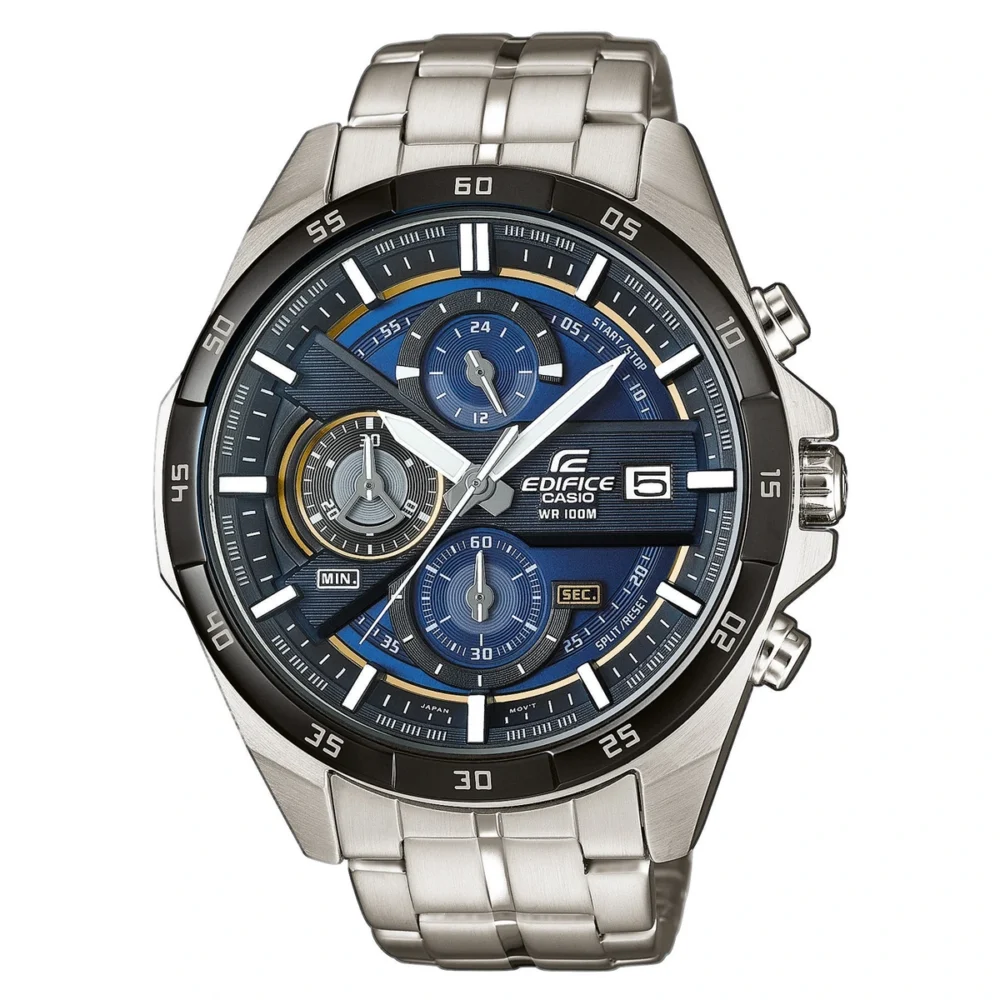 Reloj Casio Edifice Esfera Azul Cronógrafo 46mm EFR-556DB-2AVUEF
