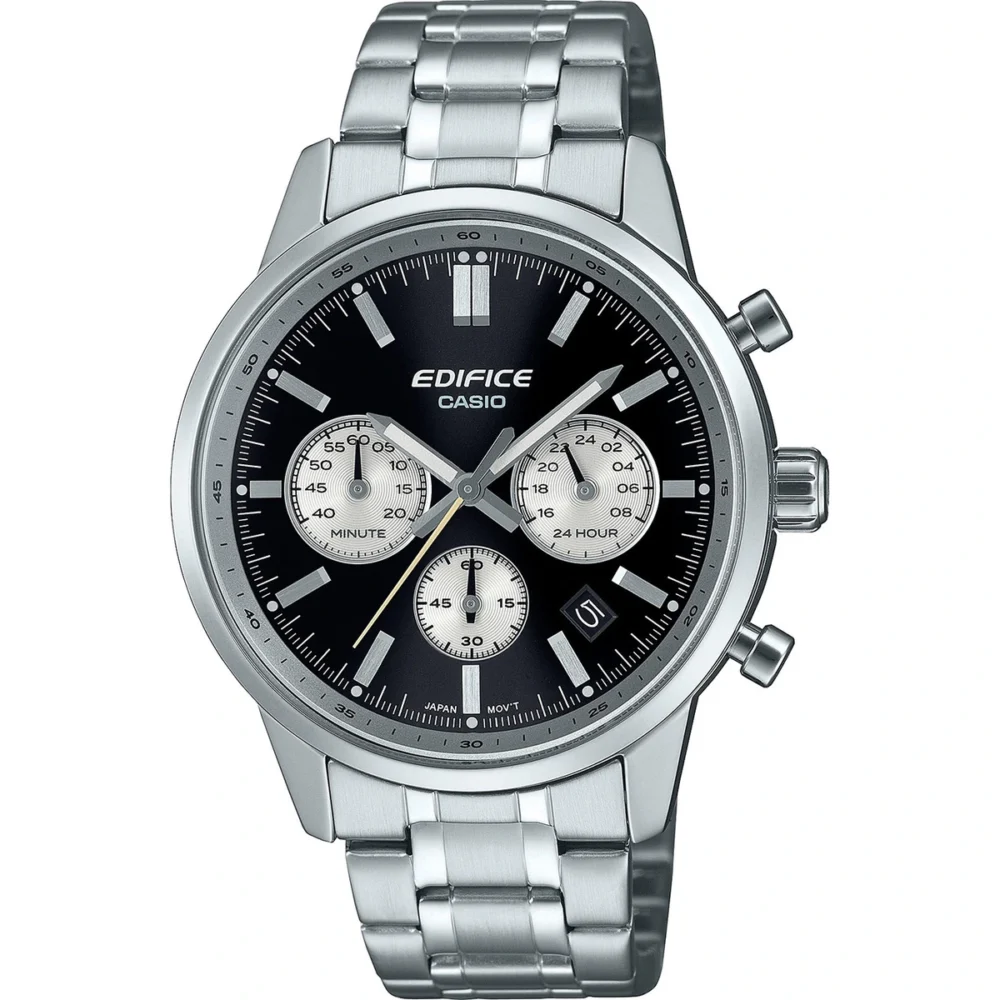 Reloj Casio Edifice Esfera Negra Cronógrafo 40mm EFR-575D-1AEF