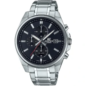 Reloj Casio Edifice Esfera Negra Cronógrafo 43mm EFV-610D-1AVUEF