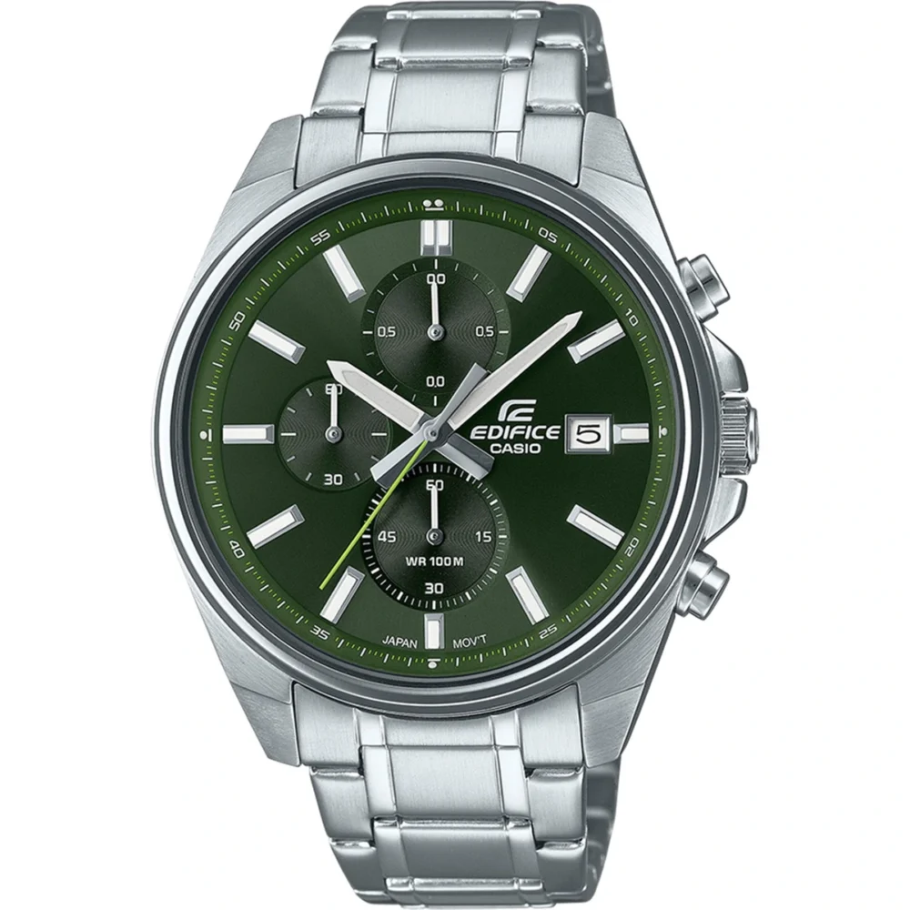 Reloj Casio Edifice Esfera Negra Cronógrafo 44mm EFV-610D-3CVUEF