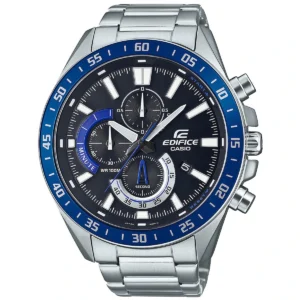 Reloj Casio Edifice Esfera Negra Cronógrafo 49mm EFV-620D-1A2VUEF