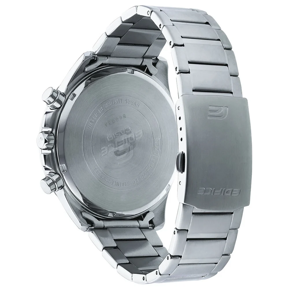Reloj Casio Edifice Esfera Negra Cronógrafo 49mm EFV-620D-1A2VUEF