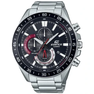 Reloj Casio Edifice Esfera Negra Cronógrafo 49mm EFV-620D-1A4VUEF