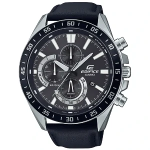 Reloj Casio Edifice Esfera Negra Cronógrafo 48mm EFV-620L-1AVUEF