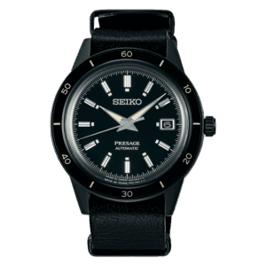 thearwatches-reloj-seiko-SRPH95J1 Reloj SEIKO Presage Style 60’s GMT Black SRPH95J1