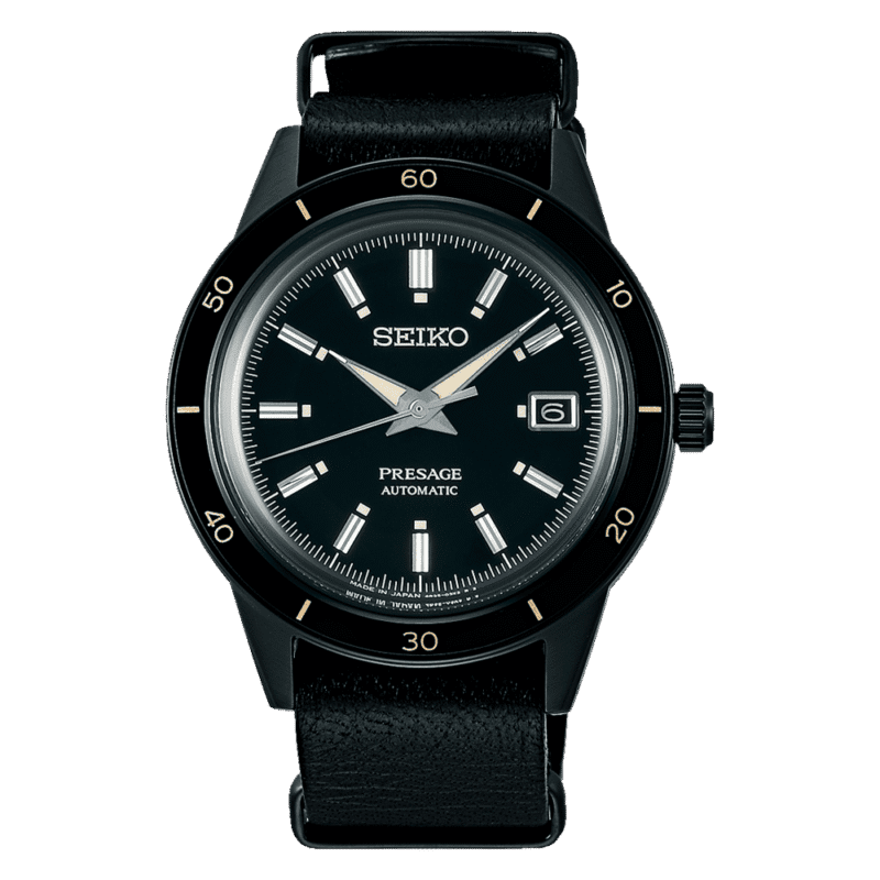 Reloj SEIKO Presage Style 60’s GMT Black SRPH95J1