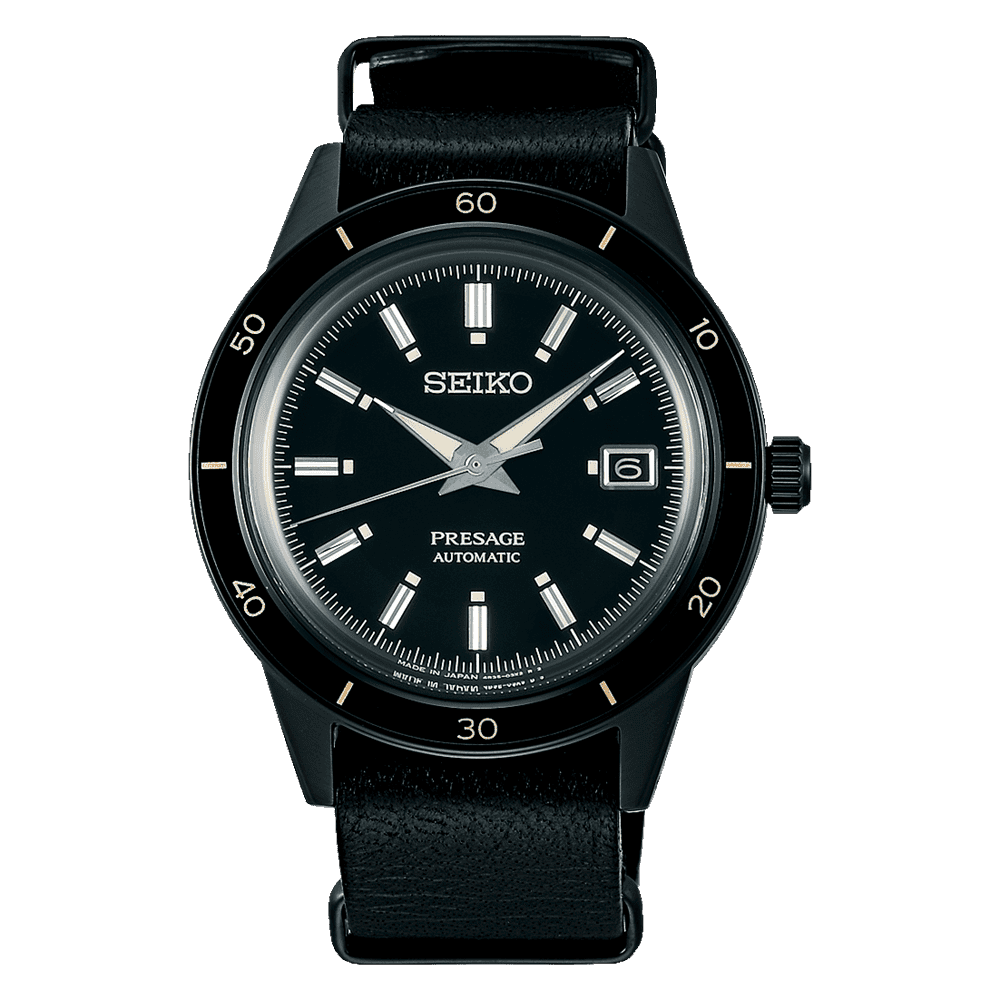 Reloj SEIKO Presage Style 60’s GMT Black SRPH95J1