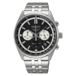 thearwatches-reloj-seiko-SSB429P1 Reloj Seiko Neo Chronograph Quartz Black 41.5mm SSB429P1