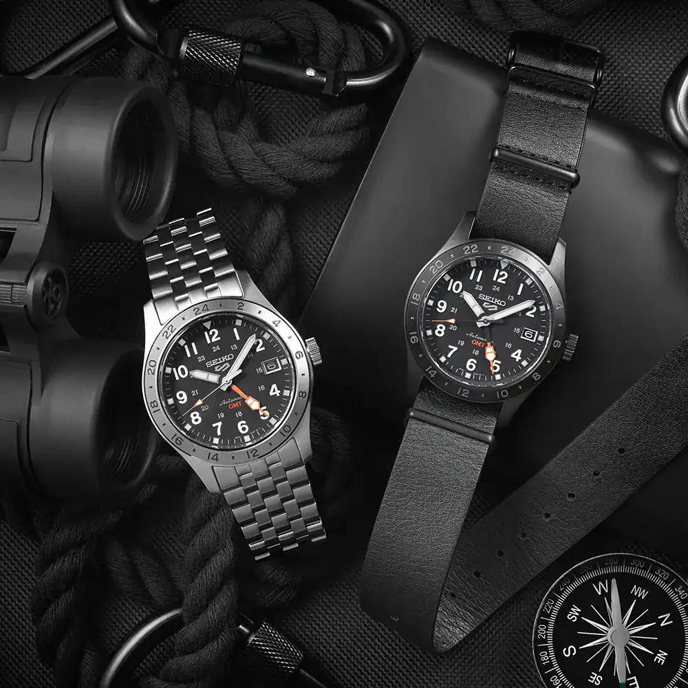 Reloj SEIKO 5 Sport Field GMT Black SSK023K1