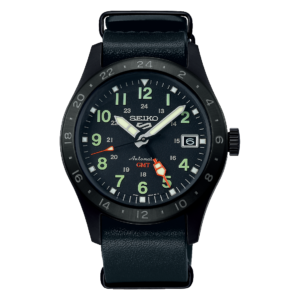 thearwatches-reloj-seiko-SSK025K1 Reloj SEIKO 5 Sport Field Street Style GMT Black SSK025K1