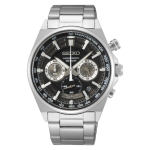 Reloj Seiko Neo Chronograph Quartz Black 41mm SSB397P1