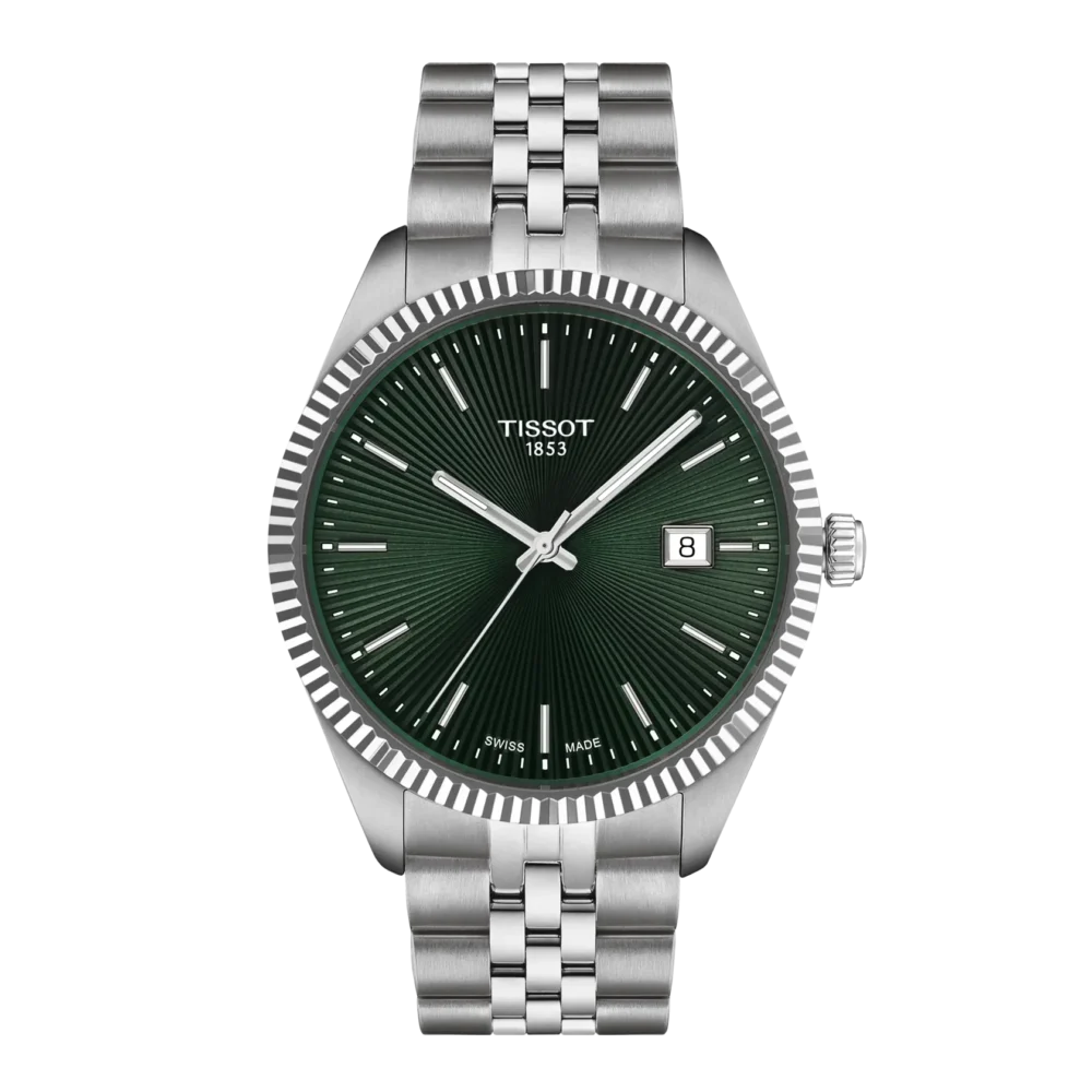 Reloj Tissot Ballade 40mm Quartz Green T156.410.11.091.00